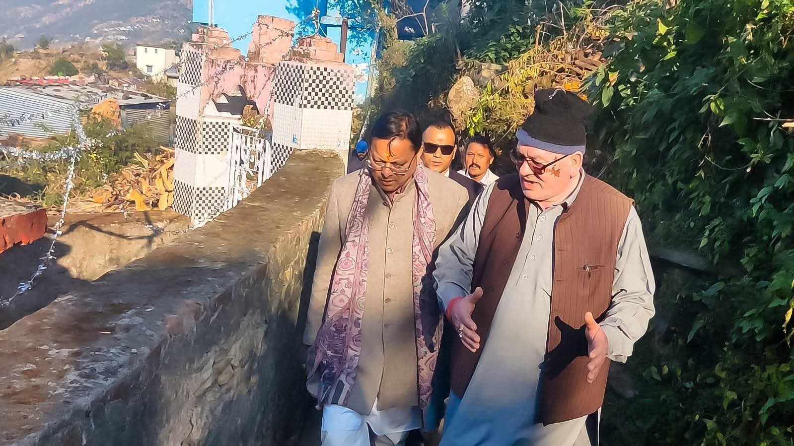 गुप्तकाशी में स्व. श्रीनिवास पोस्ती जी को मुख्यमंत्री की श्रद्धांजलि