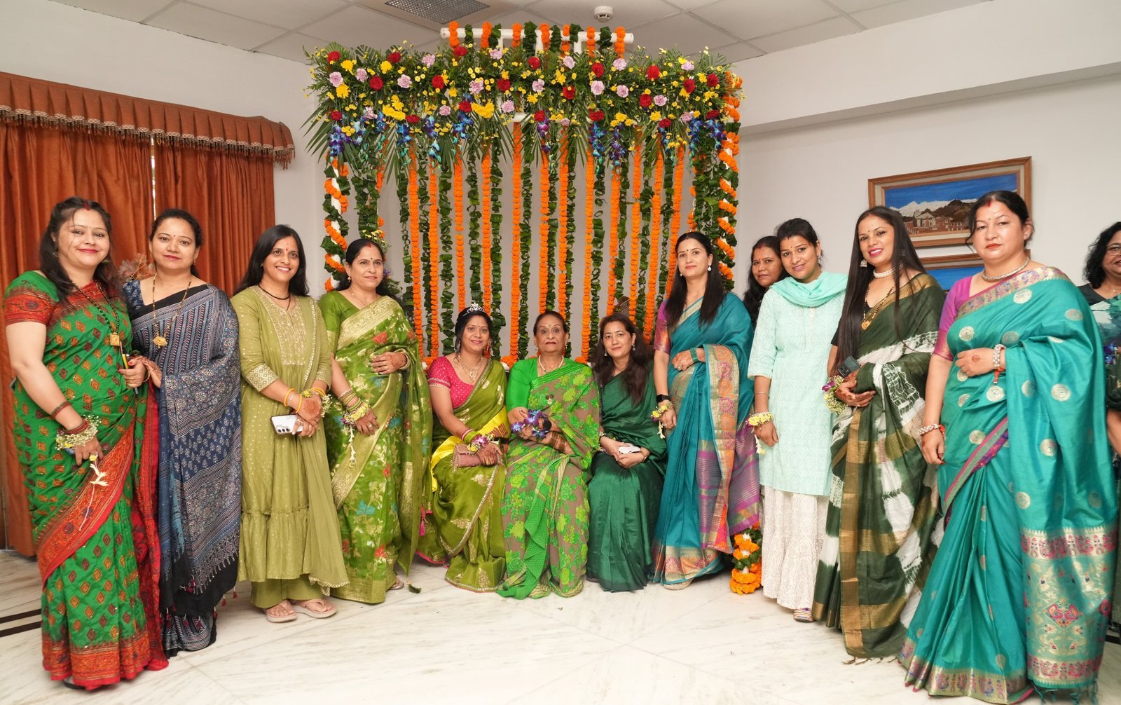 राजभवन में पारंपरिक उल्लास के साथ मनाई गई हरियाली तीज