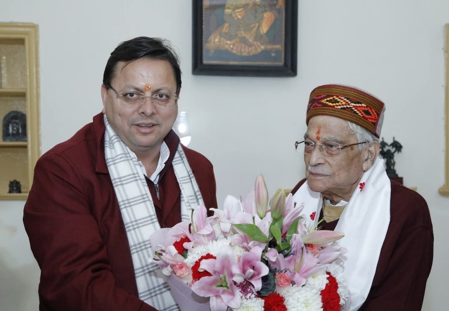 “मुख्यमंत्री ने ‘पद्मविभूषण’ से सम्मानित Joshi जी को जन्मदिवस पर दी हार्दिक शुभकामनाएं”