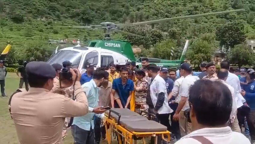 आपदाग्रस्त धराली क्षेत्र में प्रभावितों को राहत पहुंचाने का अभियान निरंतर जारी